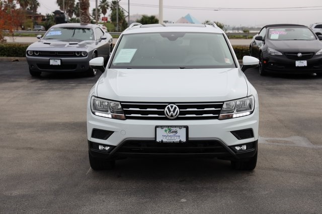 2021 Volkswagen Tiguan 2.0T SEL White at DeMontrond Automotive Group