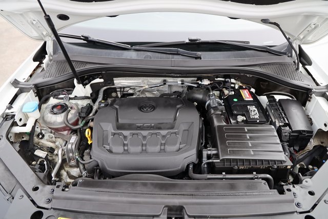 2021 Volkswagen Tiguan 2.0T SEL White at DeMontrond Automotive Group