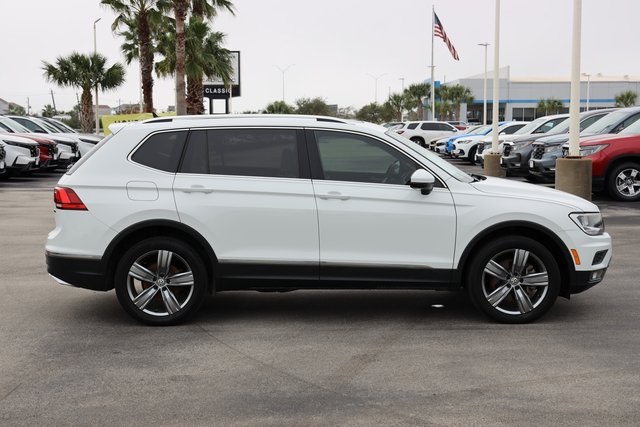 2021 Volkswagen Tiguan 2.0T SEL White at DeMontrond Automotive Group
