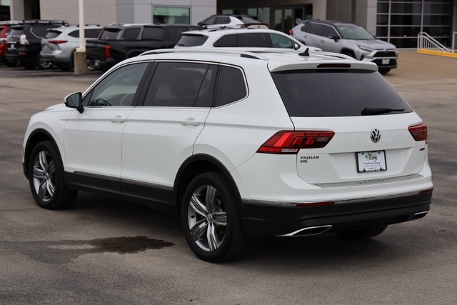 2021 Volkswagen Tiguan 2.0T SEL White at DeMontrond Automotive Group