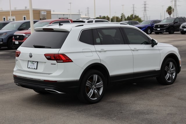 2021 Volkswagen Tiguan 2.0T SEL White at DeMontrond Automotive Group