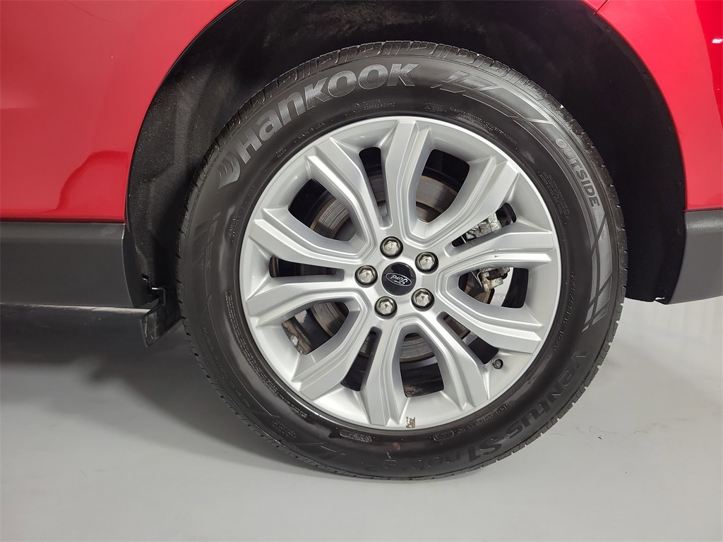 2024 Ford Edge Titanium Red at Durrett Motor Company