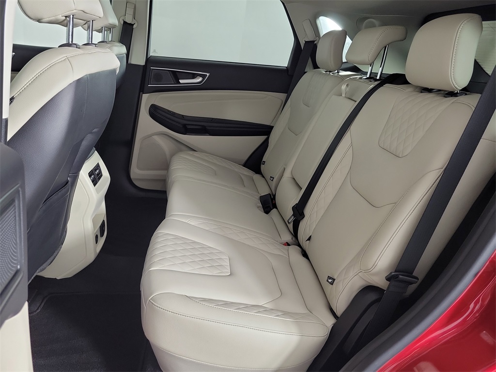 2024 Ford Edge Titanium Red at Durrett Motor Company