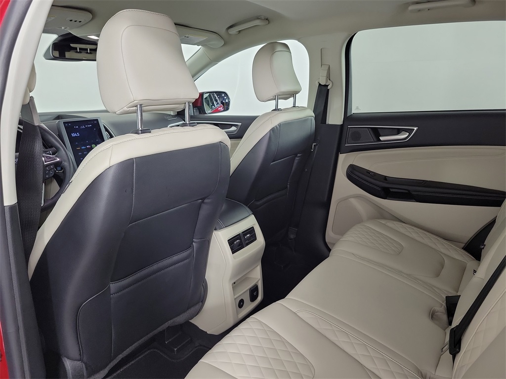 2024 Ford Edge Titanium Red at Durrett Motor Company