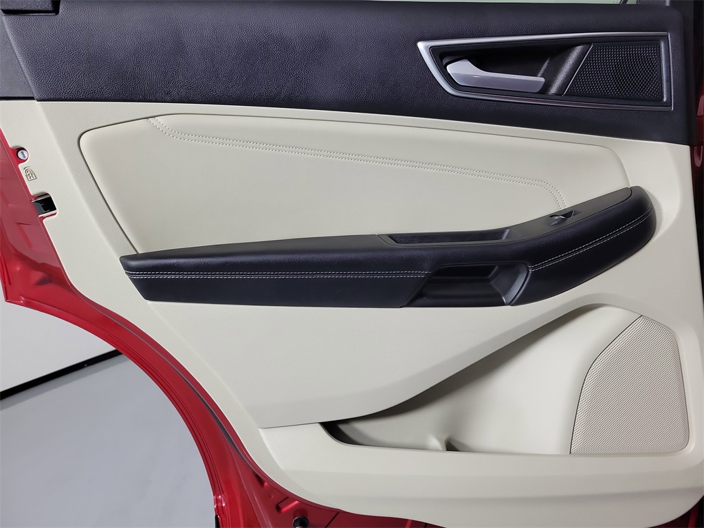 2024 Ford Edge Titanium Red at Durrett Motor Company