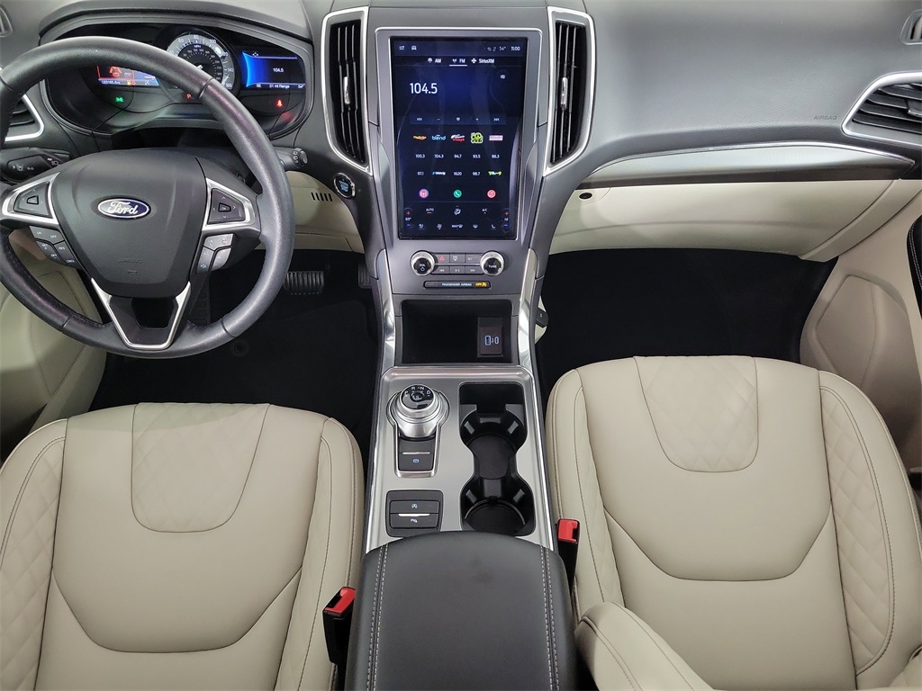 2024 Ford Edge Titanium Red at Durrett Motor Company