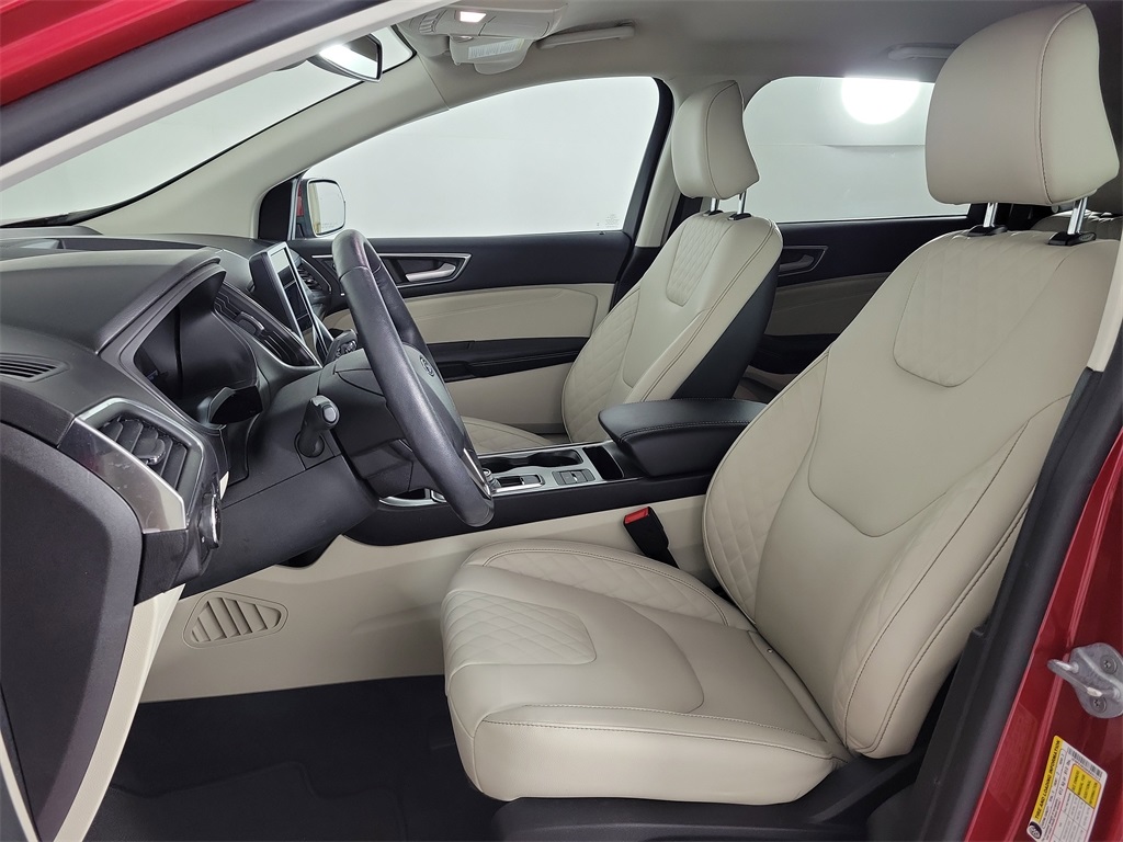 2024 Ford Edge Titanium Red at Durrett Motor Company