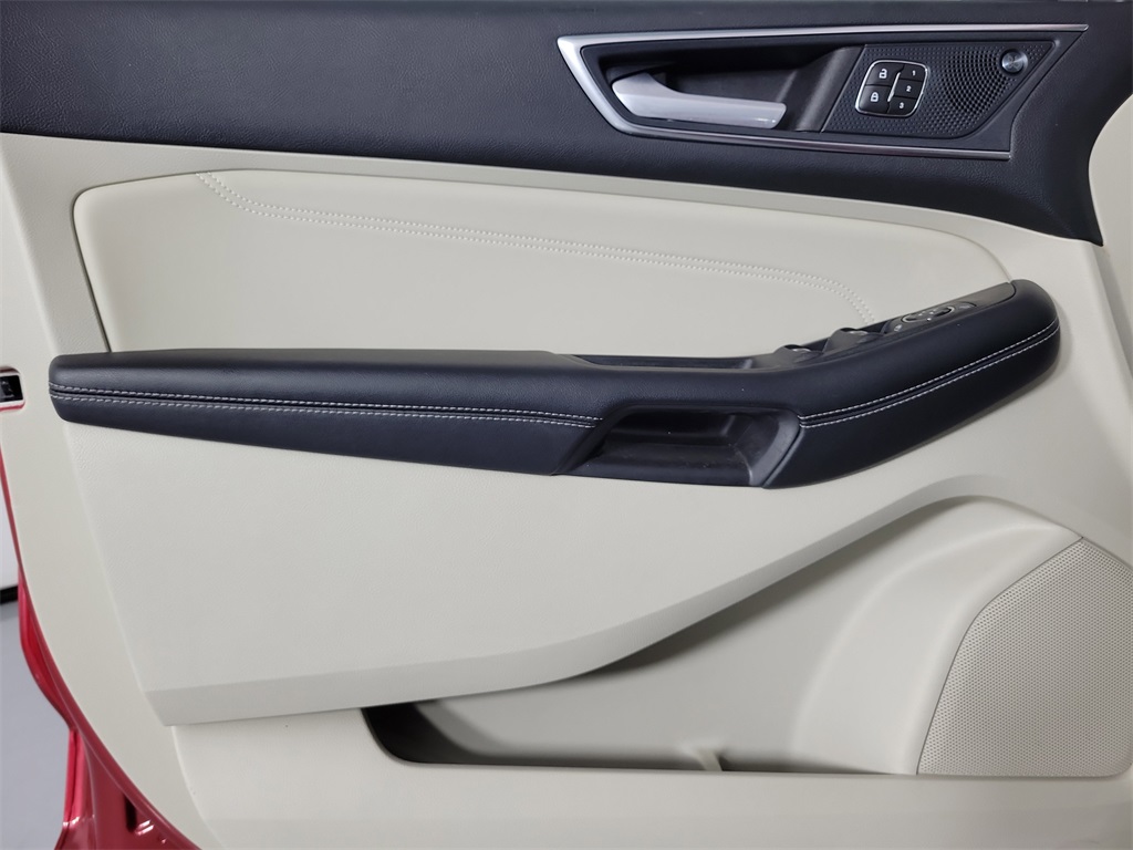 2024 Ford Edge Titanium Red at Durrett Motor Company