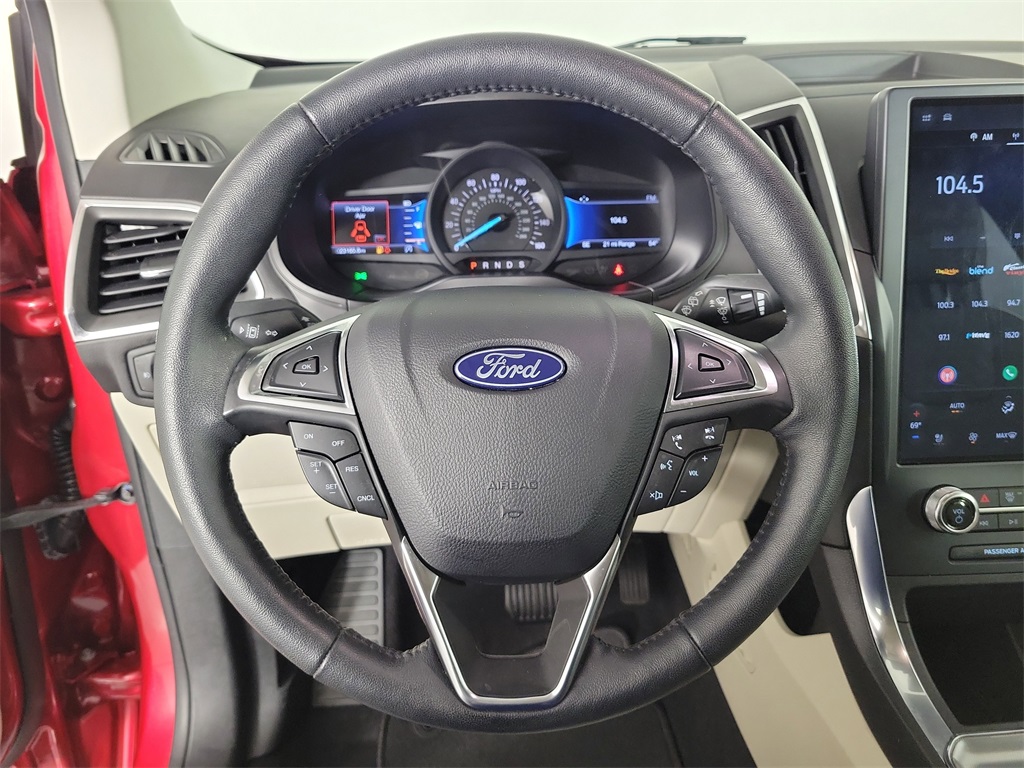 2024 Ford Edge Titanium Red at Durrett Motor Company