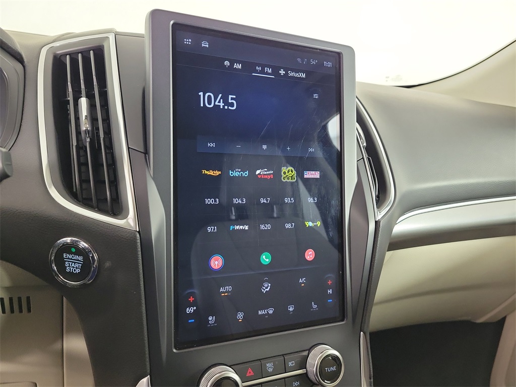 2024 Ford Edge Titanium Red at Durrett Motor Company