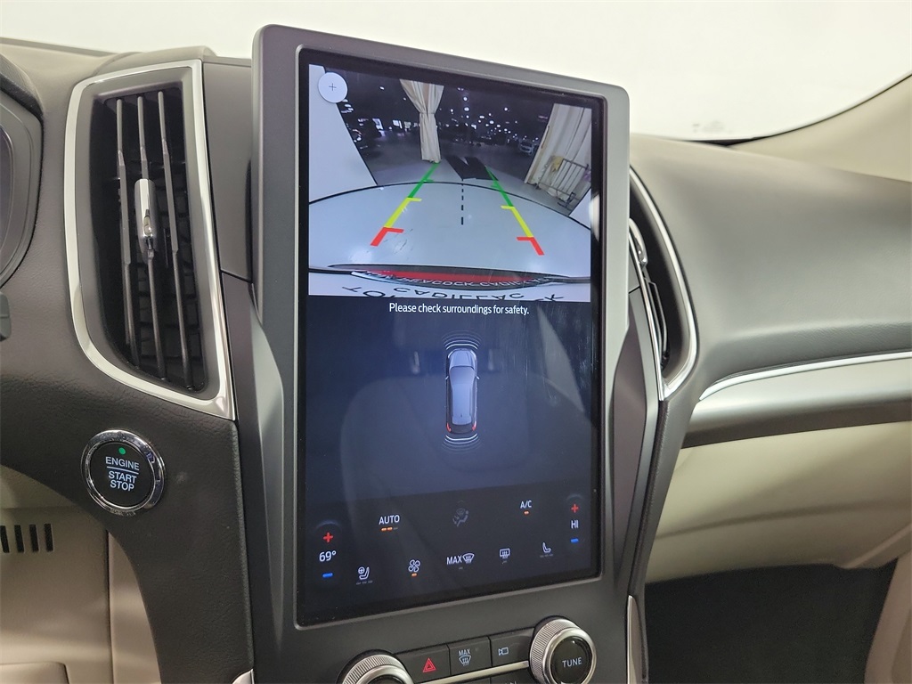 2024 Ford Edge Titanium Red at Durrett Motor Company