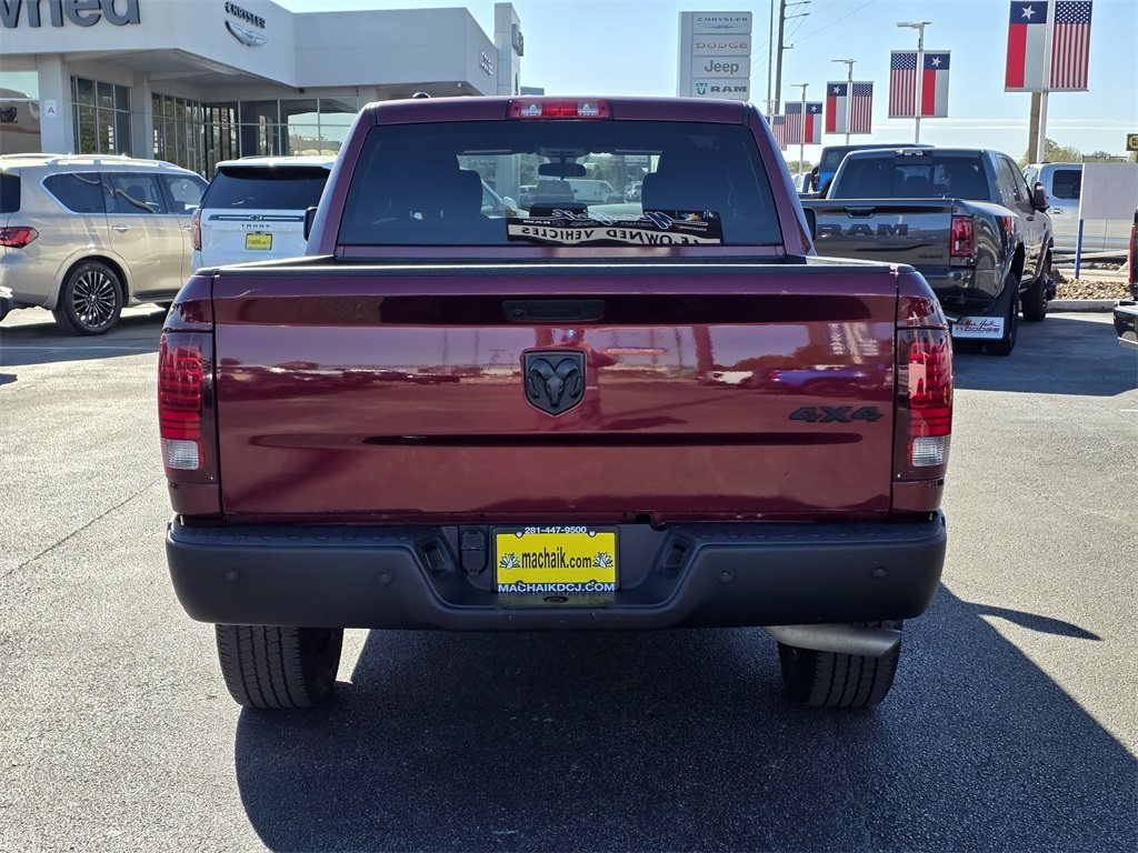 2024 Ram 1500 Classic Warlock Red at Bayway Chrysler Dodge Jeep Ram