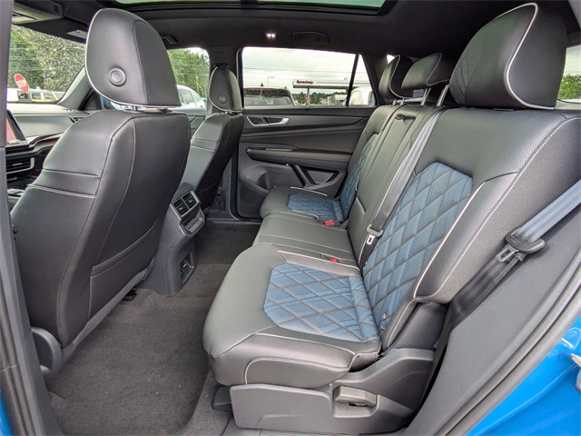 2025 Volkswagen Atlas Cross Sport 2.0T SEL Premium R-Line Blue at Stokes Volkswagen