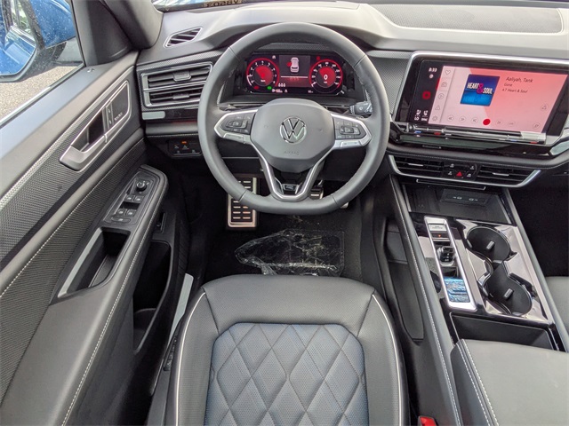 2025 Volkswagen Atlas Cross Sport 2.0T SEL Premium R-Line Blue at Stokes Volkswagen