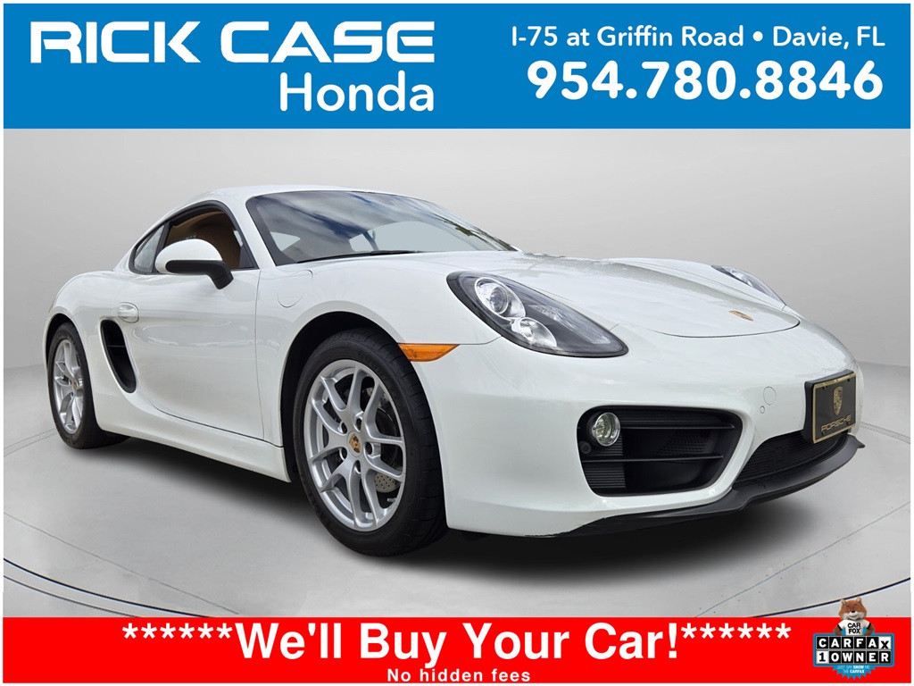 2015 Porsche Cayman Base