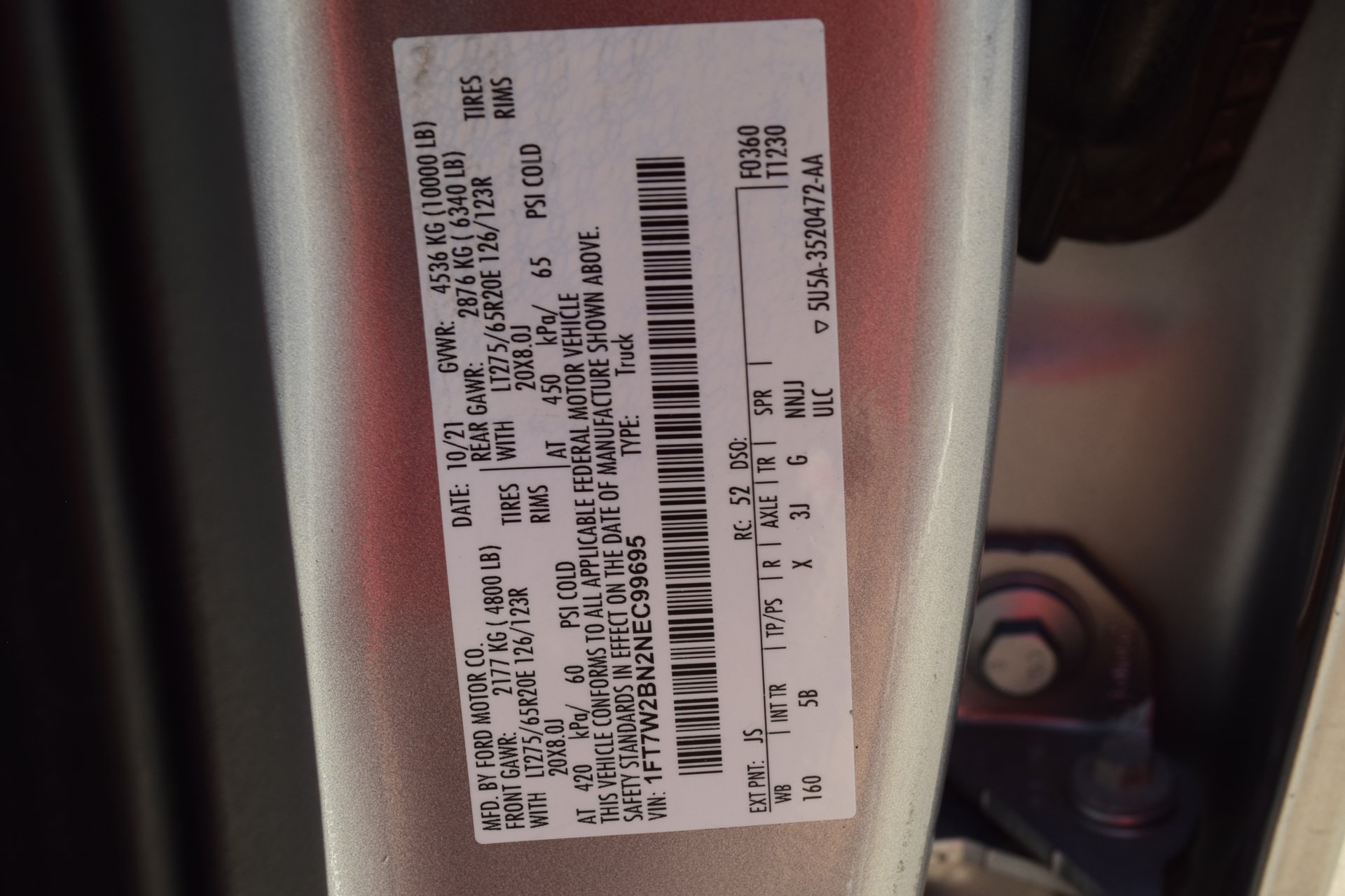 2022 Ford F-250SD Lariat Silver at Emmons Autoplex