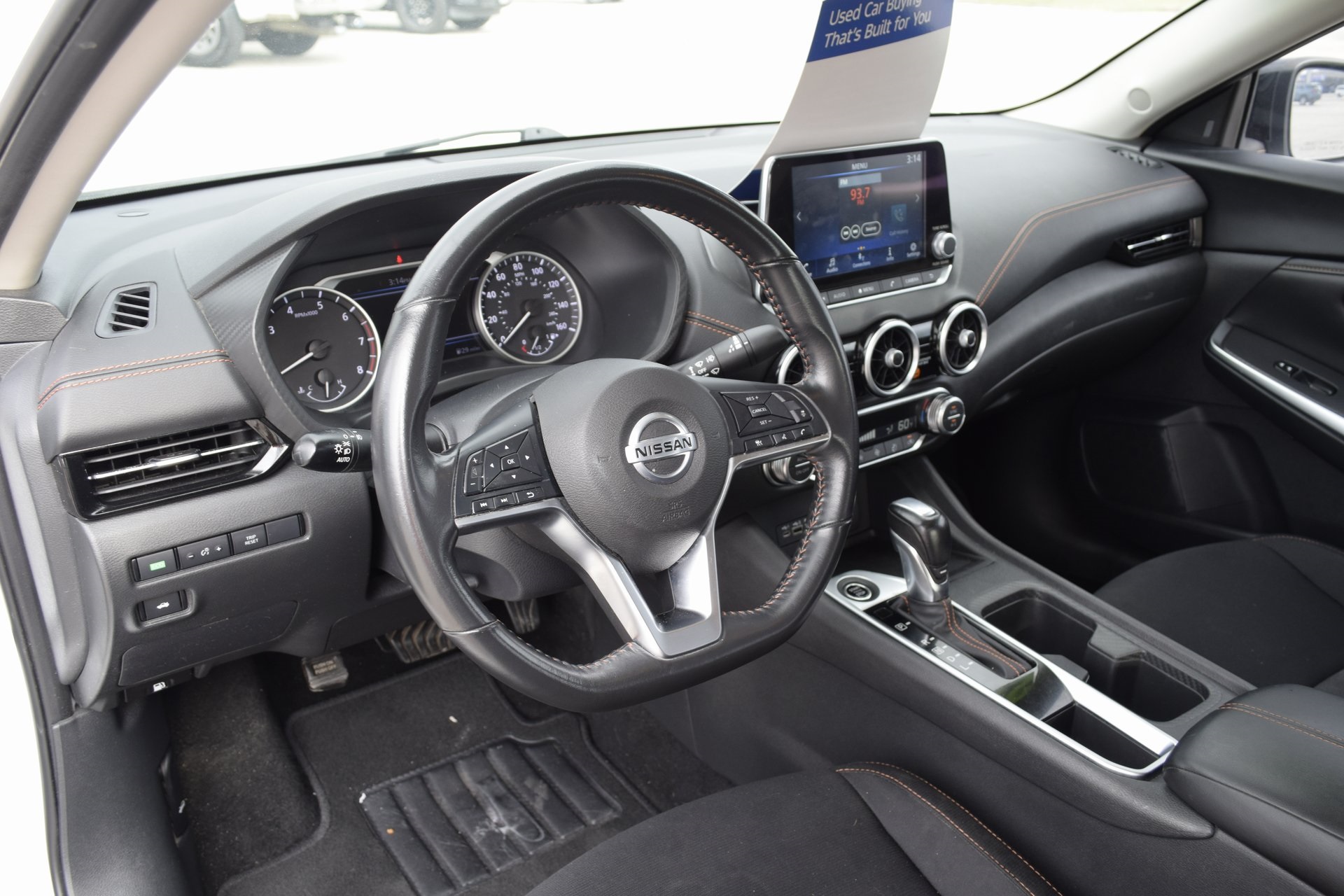 2023 Nissan Sentra SR White at Central Houston Nissan