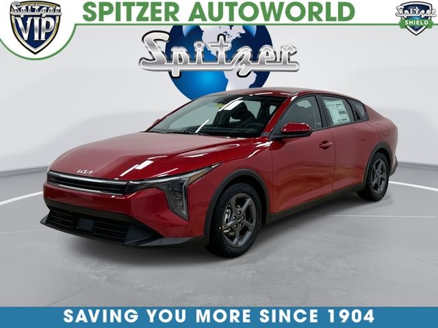 Currant Red 2026 Kia K4 LXS FWD Sedan Front-Wheel Drive Continuously Variable Transmission