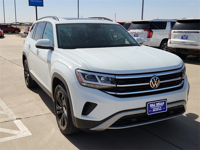 Used Car 2021 Volkswagen Atlas  3.6l V6 Se W/technology For Sale Under $25,000 In Plainview, Texas