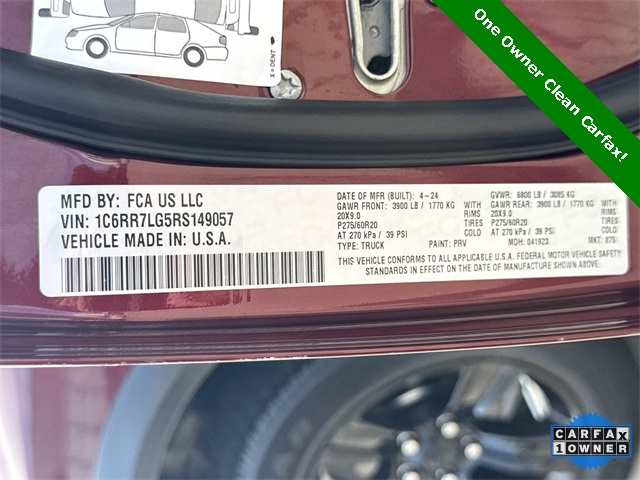 2024 Ram 1500 Classic Warlock Red at Bayway Chrysler Dodge Jeep Ram