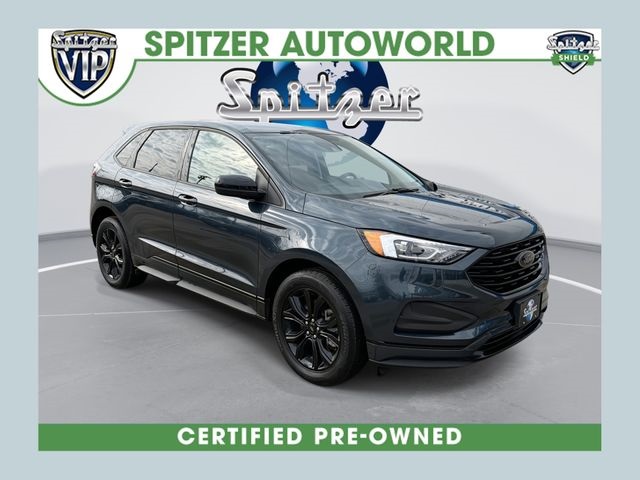 Stone Blue Metallic 2024 Ford Edge SE AWD SUV / Crossover All-Wheel Drive 8-Speed Automatic
