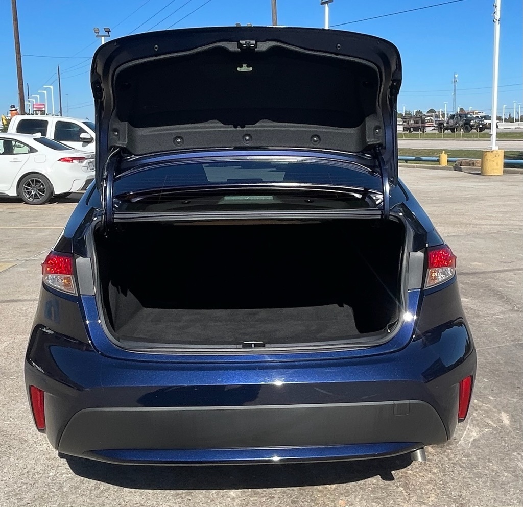 2021 Toyota Corolla LE Blue at DeMontrond Auto Country