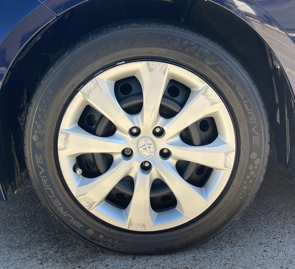 2021 Toyota Corolla LE Blue at DeMontrond Auto Country