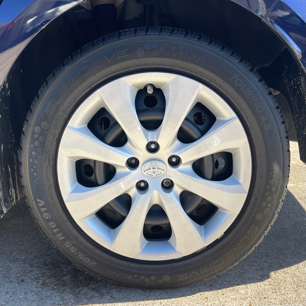 2021 Toyota Corolla LE Blue at DeMontrond Auto Country