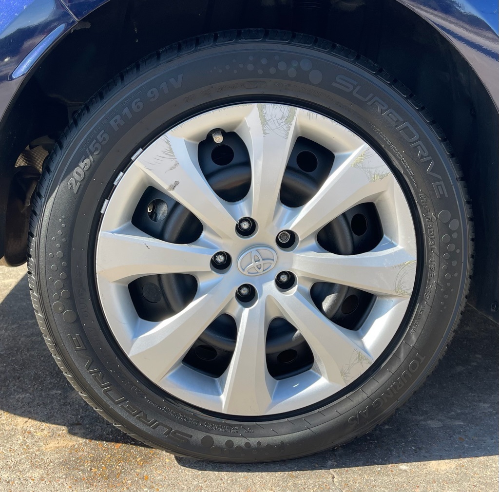 2021 Toyota Corolla LE Blue at DeMontrond Auto Country