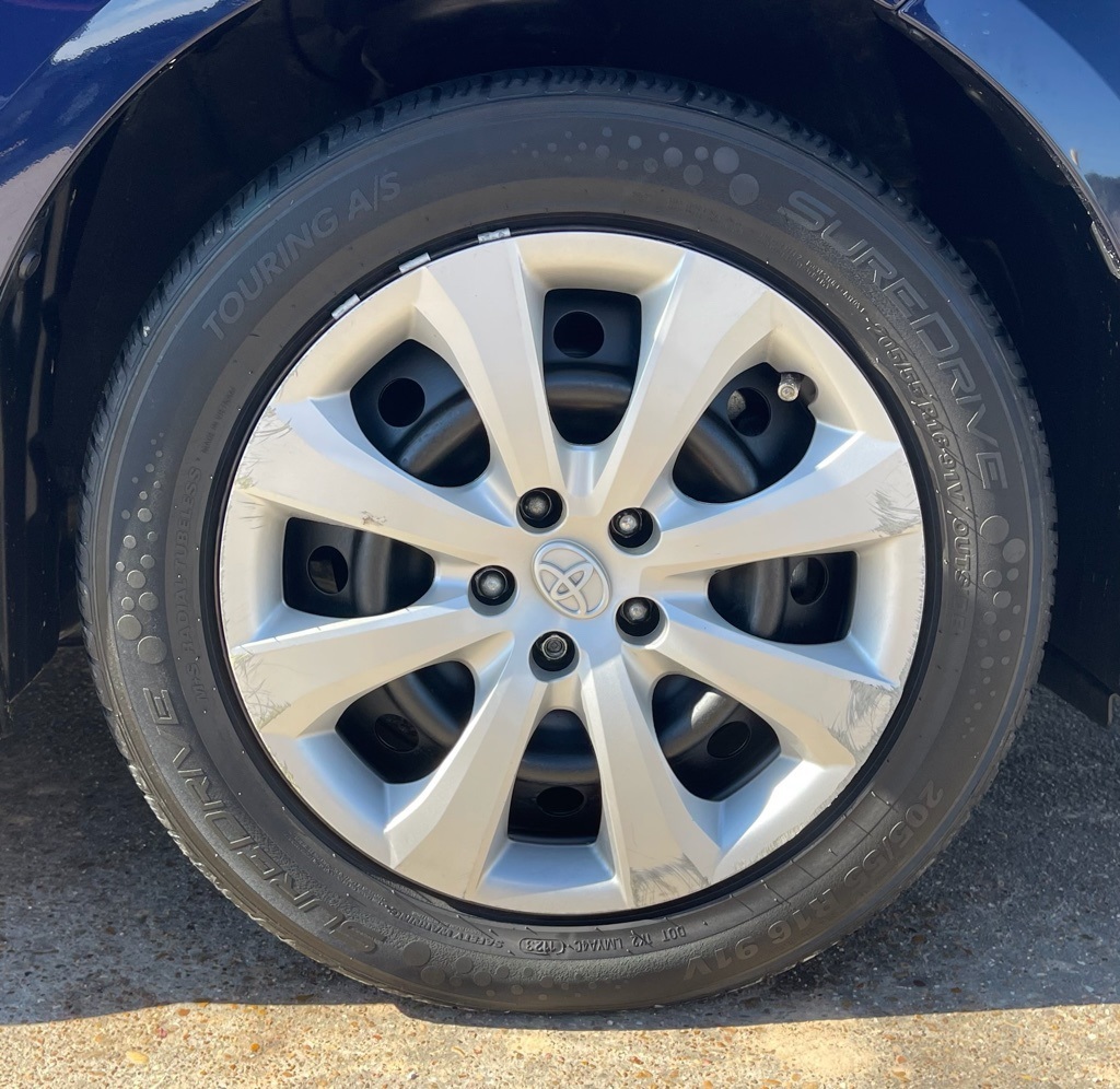 2021 Toyota Corolla LE Blue at DeMontrond Auto Country