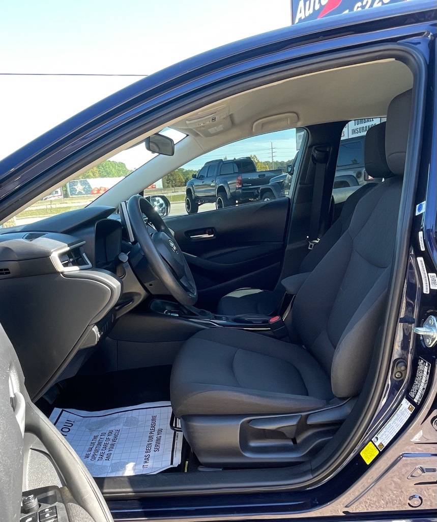 2021 Toyota Corolla LE Blue at DeMontrond Auto Country