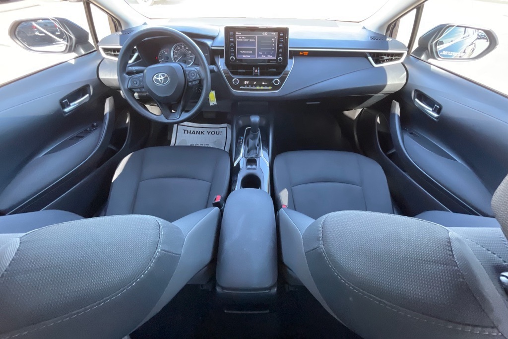 2021 Toyota Corolla LE Blue at DeMontrond Auto Country