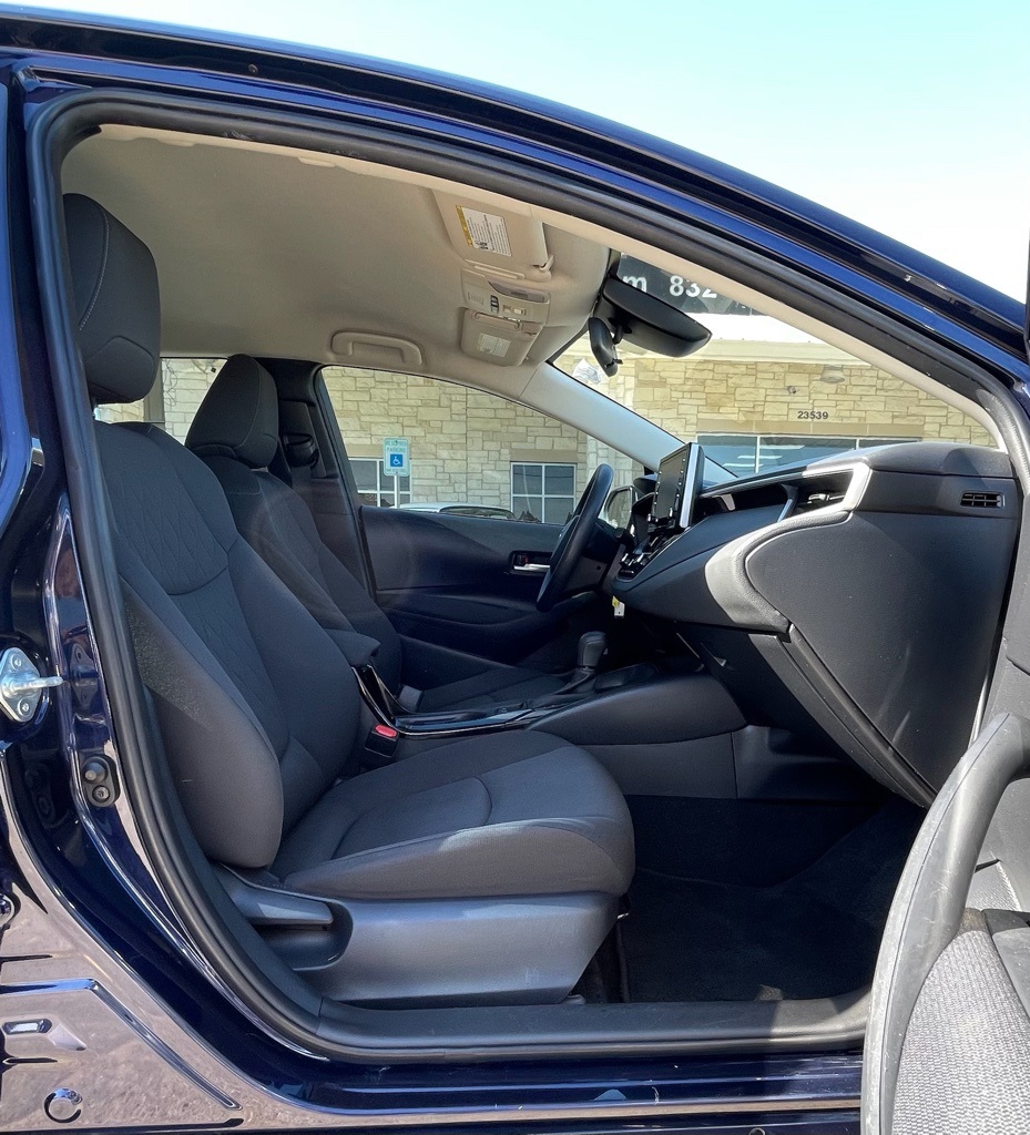 2021 Toyota Corolla LE Blue at DeMontrond Auto Country
