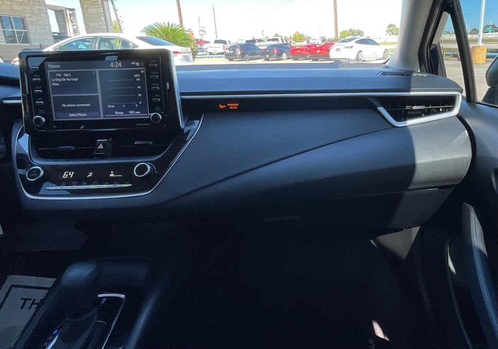 2021 Toyota Corolla LE Blue at DeMontrond Auto Country