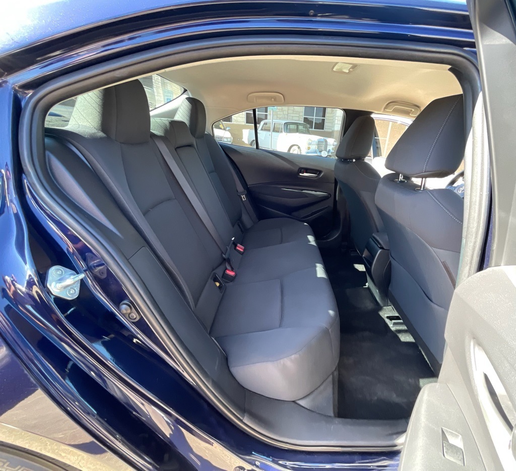 2021 Toyota Corolla LE Blue at DeMontrond Auto Country