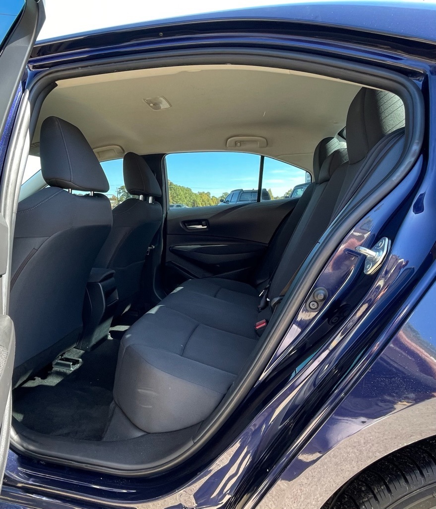 2021 Toyota Corolla LE Blue at DeMontrond Auto Country