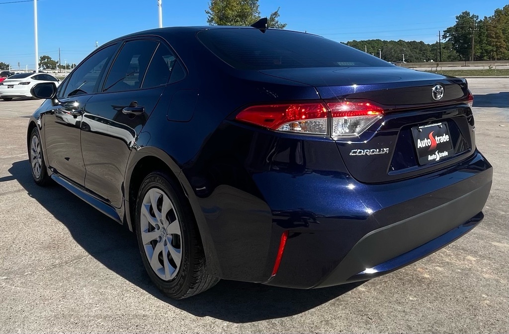 2021 Toyota Corolla LE Blue at DeMontrond Auto Country