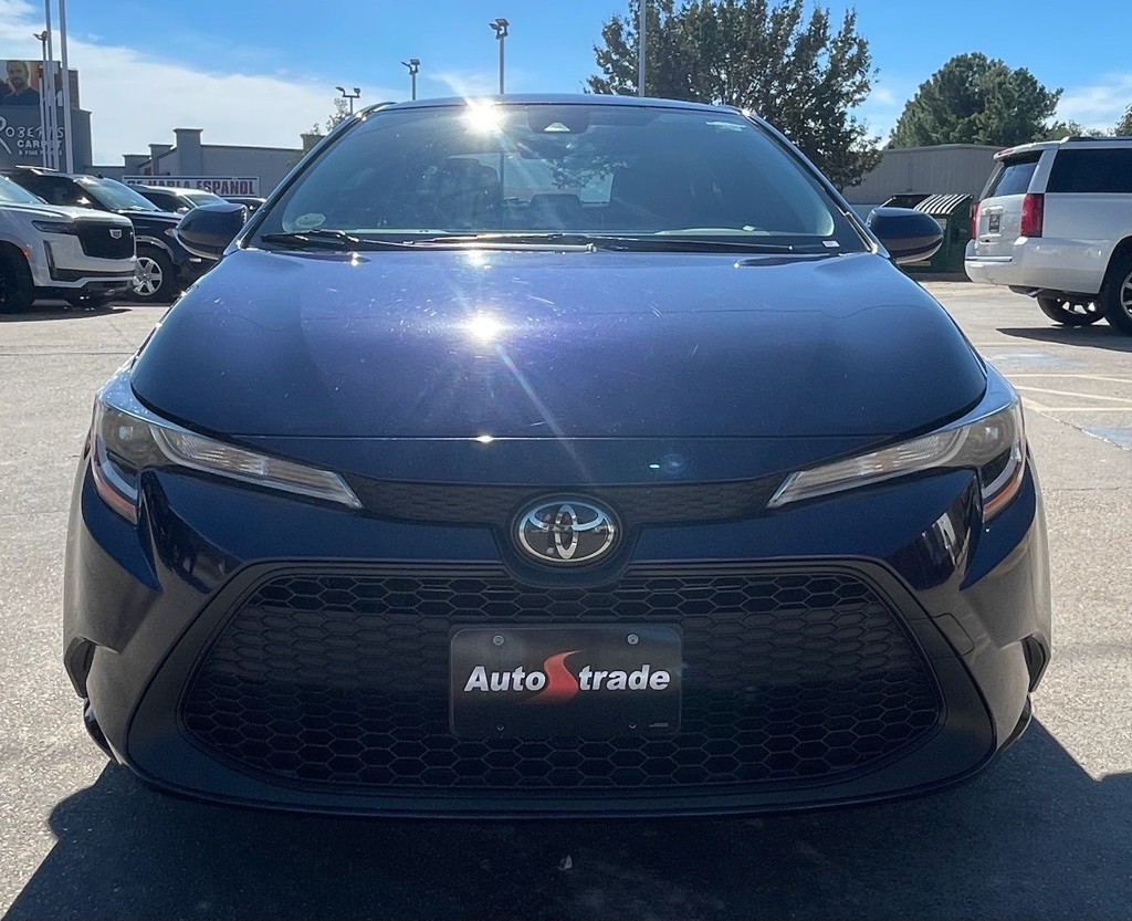 2021 Toyota Corolla LE Blue at DeMontrond Auto Country