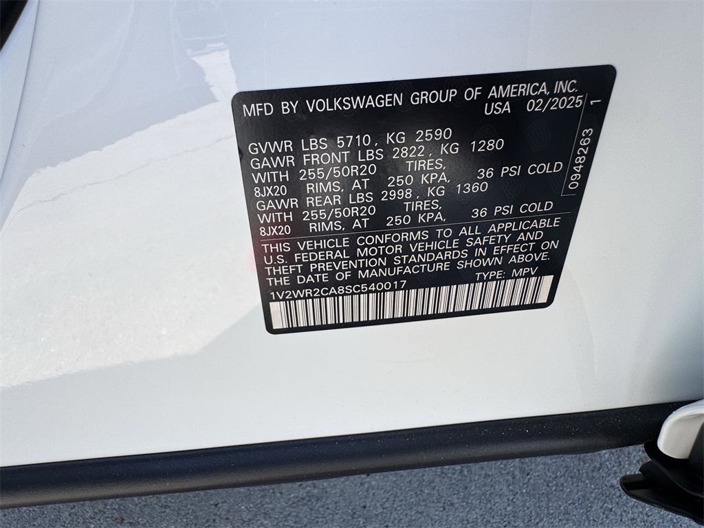 2025 Volkswagen Atlas 2.0T SE w/Technology  at DeMontrond Automotive Group