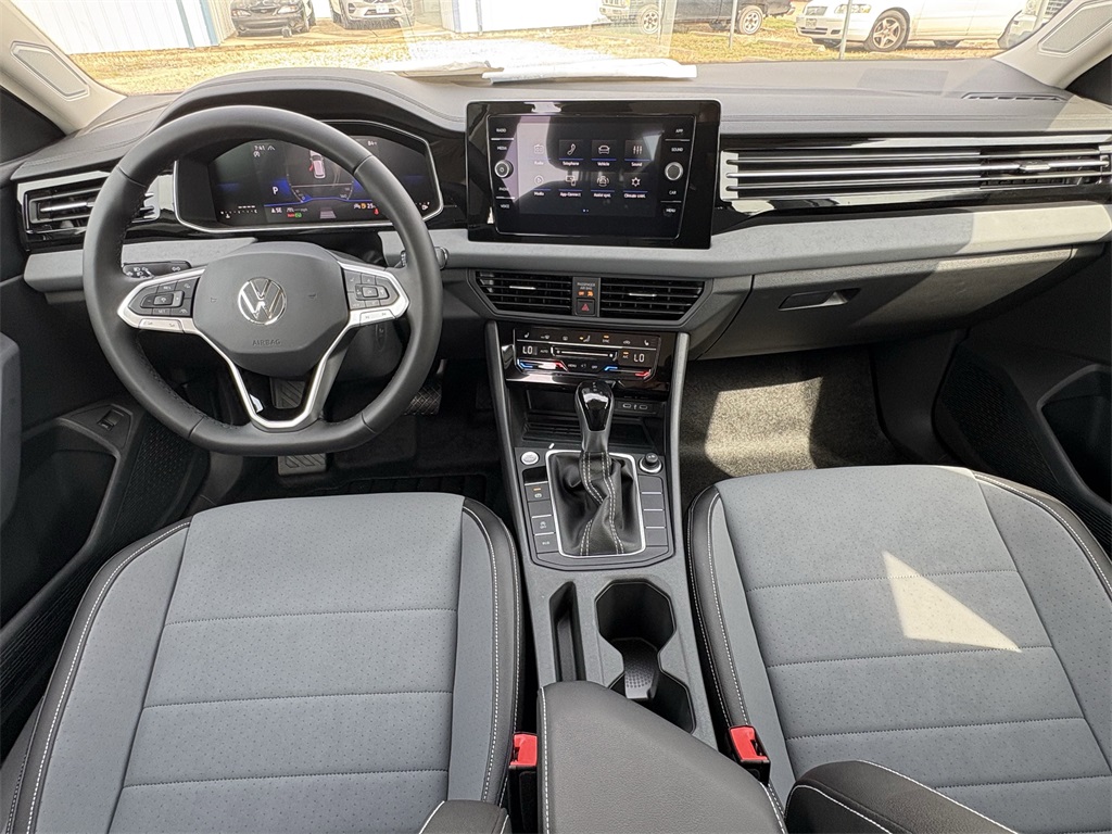 2025 Volkswagen Jetta 1.5T SE White at DeMontrond Automotive Group