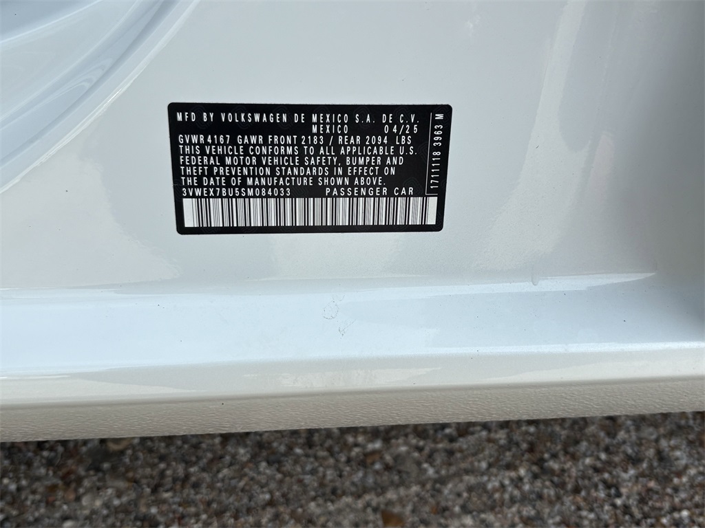 2025 Volkswagen Jetta 1.5T SE White at DeMontrond Automotive Group