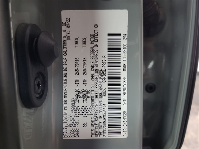 2023 – Toyota – Tacoma