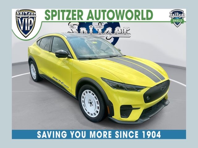Yellow 2025 Ford Mustang Mach-E SUV / Crossover All-Wheel Drive Automatic