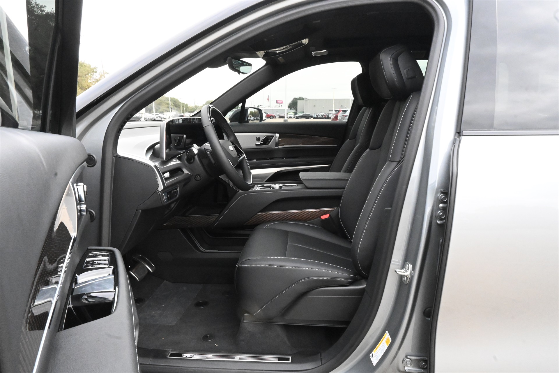 2026 Cadillac VISTIQ Sport Silver at Bayway Cadillac of The Woodlands