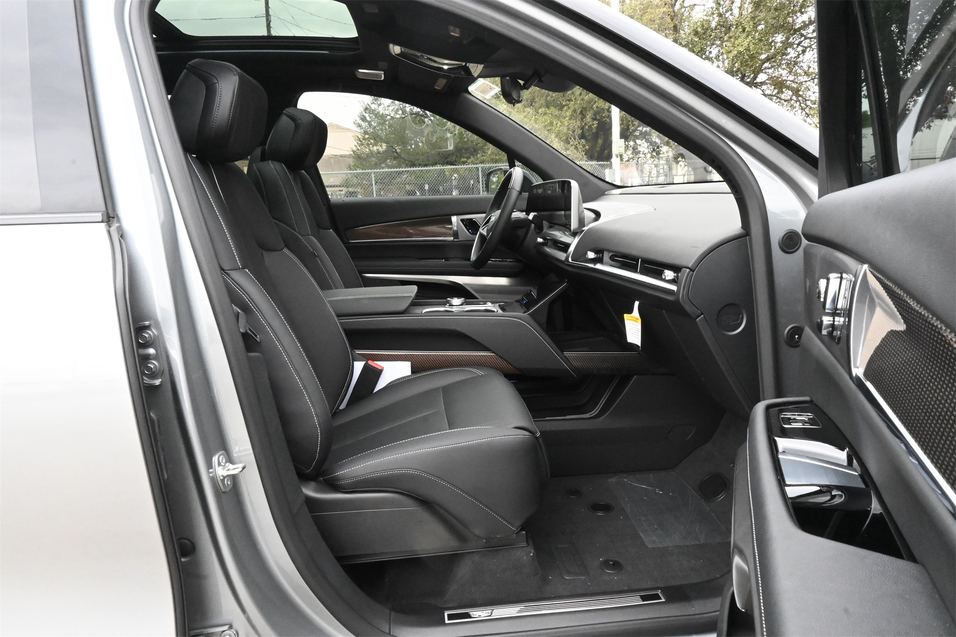 2026 Cadillac VISTIQ Sport Silver at Bayway Cadillac of The Woodlands