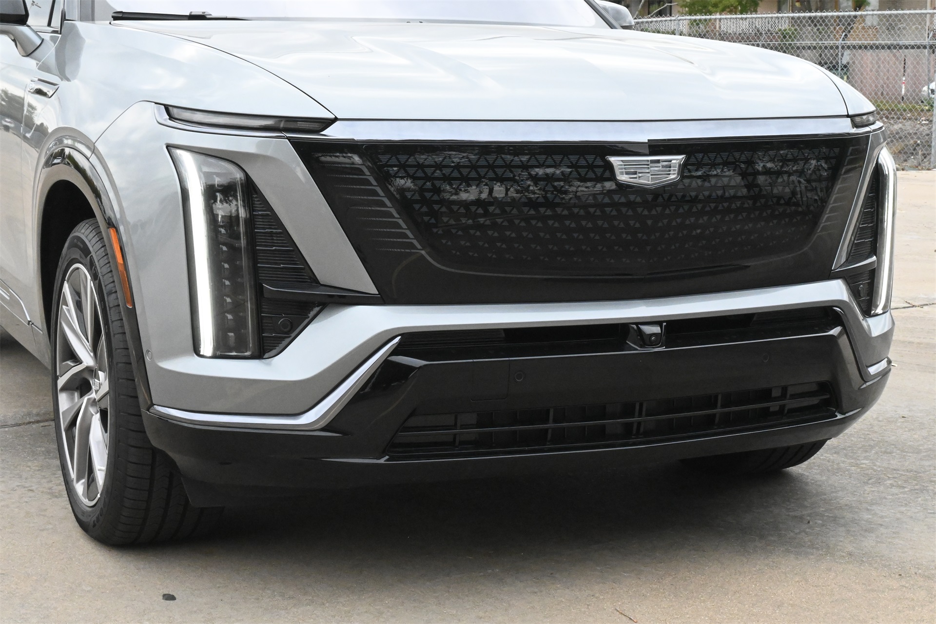 2026 Cadillac VISTIQ Sport Silver at Bayway Cadillac of The Woodlands