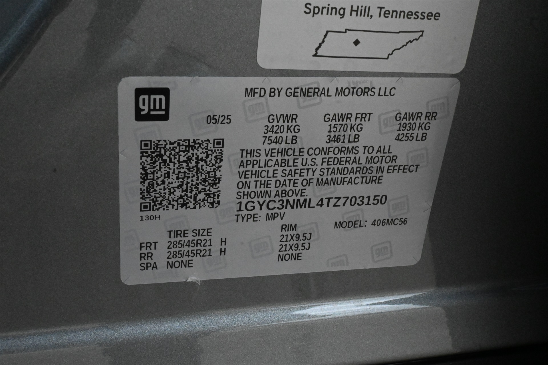 2026 Cadillac VISTIQ Sport Silver at Bayway Cadillac of The Woodlands