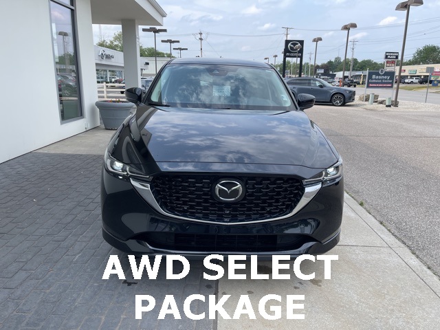 Black 2024 MAZDA CX-5 for sale in South Bend, IN Photo 2