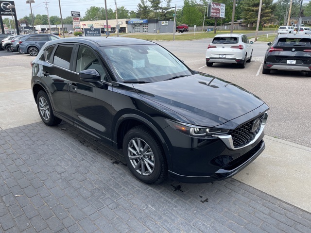 Black 2024 MAZDA CX-5 for sale in South Bend, IN Photo 3