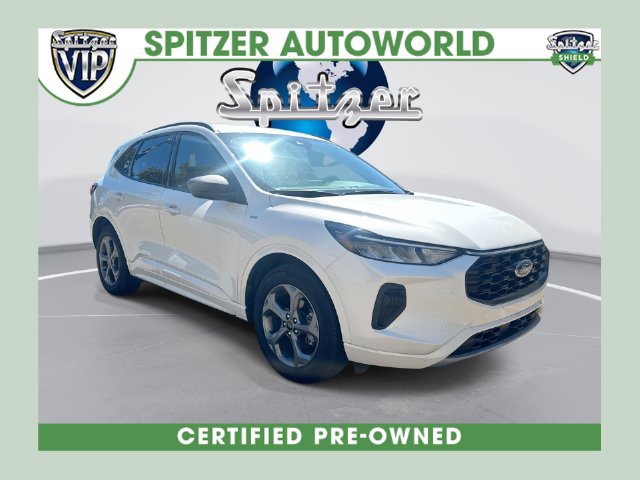 White Metallic 2024 Ford Escape SUV / Crossover Front-Wheel Drive 8-Speed Automatic